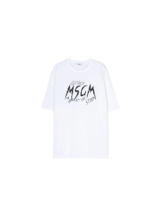 T-shirt, bambino, logata. MSGM | MS029502001