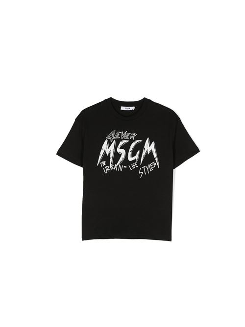 T-shirt, bambino, logata. MSGM | MS029502110