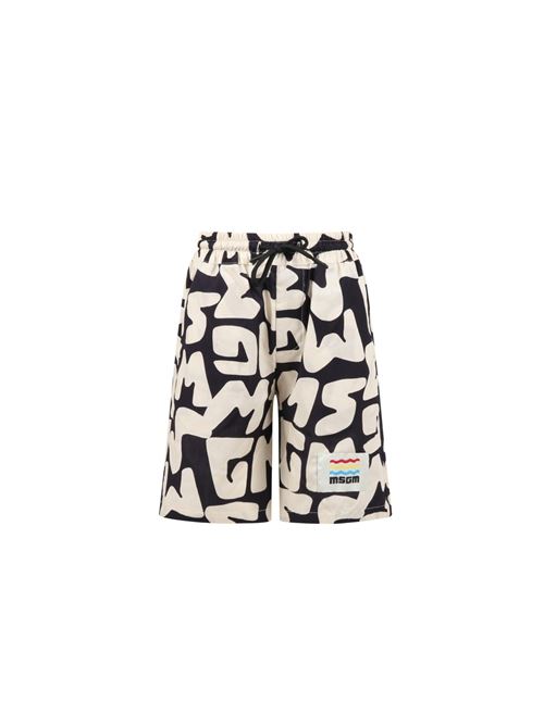 Bermuda, bambino, logato. MSGM | MS029510200