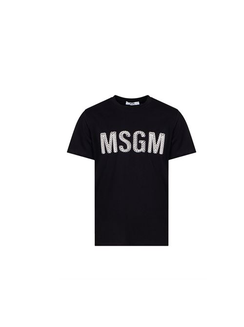 T-shirt, unisex, logata. MSGM | MS029580110