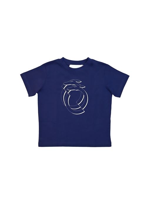 T-shirt, bambino, logata. TRUSSARDI | TBP23089TSBL