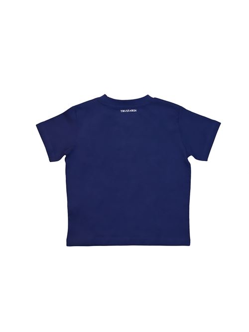 T-shirt, bambino, logata. TRUSSARDI | TBP23089TSBL