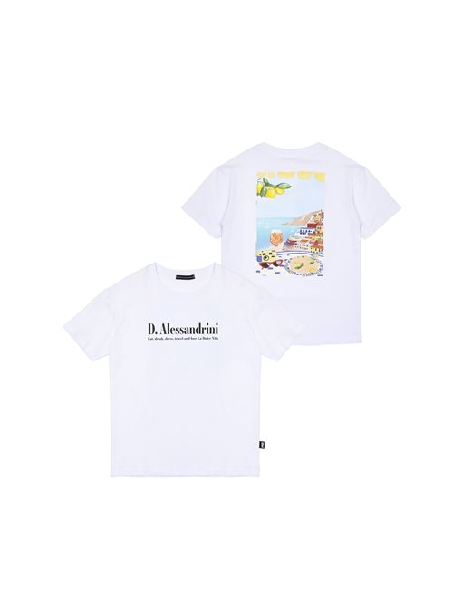 T-shirt, bambino, logata. ALESSANDRINI | 1236M00228WH