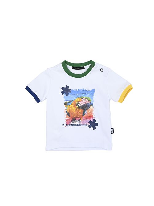 T-shirt, bambino, logata. ALESSANDRINI | 1296M00234WH