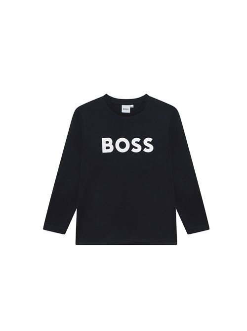 T-shirt, bambino, logata. BOSS | J25P25849