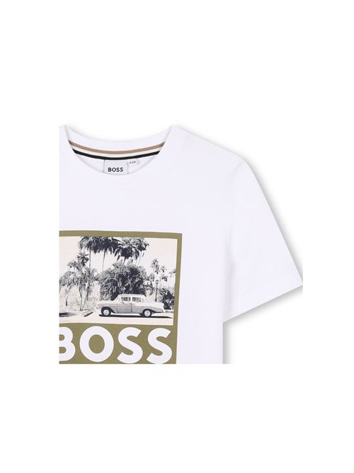 T-shirt, bambino, logata. BOSS | J52032673