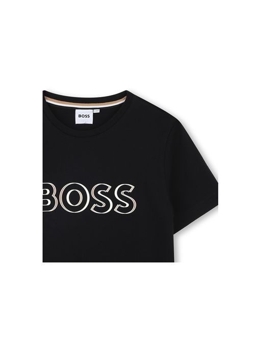 T-shirt, bambino, logata. BOSS | J5203409B