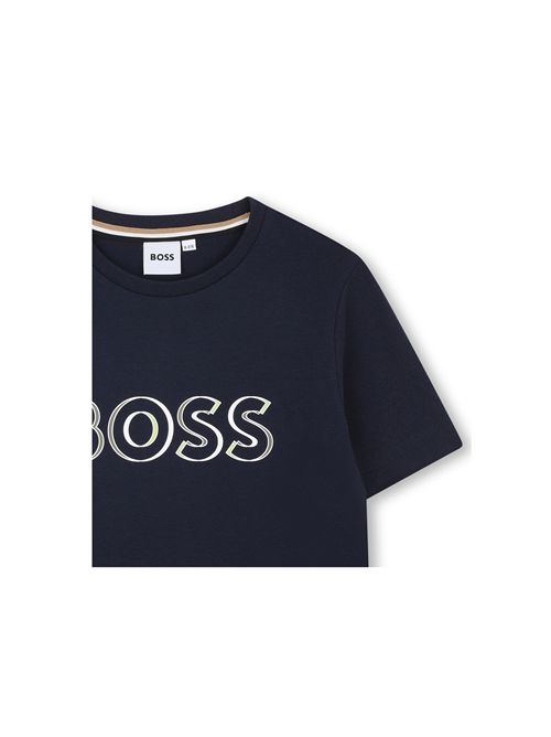 T-shirt, bambino, logata. BOSS | J52034849