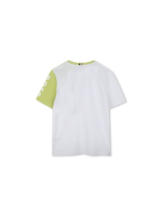 T-shirt, bambino, logata. BOSS | J5204010P