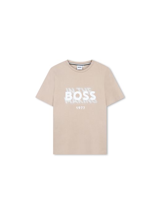 T-shirt, bambino, logata. BOSS | J52046249