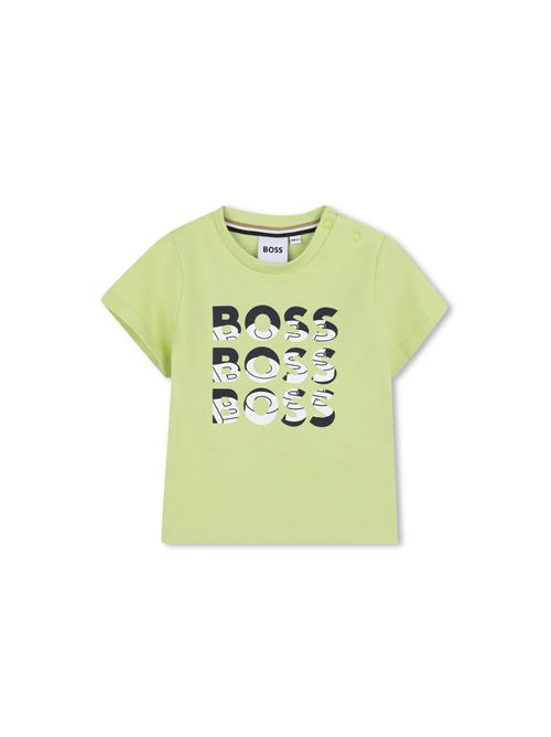 T-shirt, bambino, logata. BOSS | J52113607