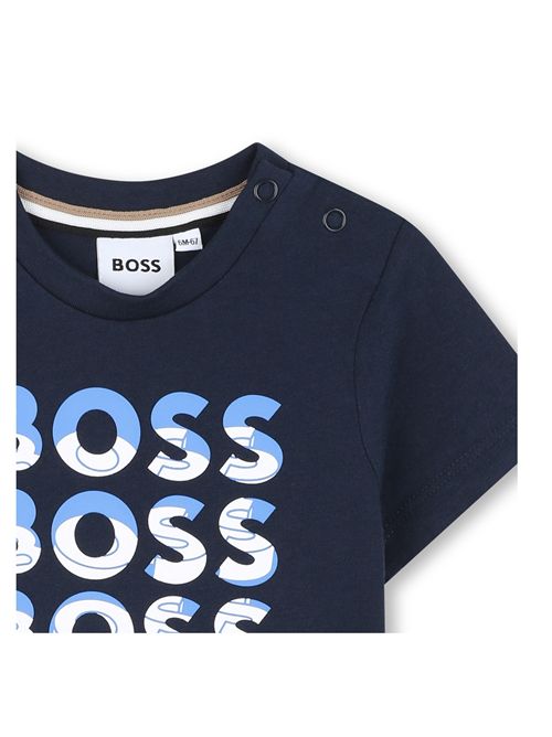 T-shirt, bambino, logata. BOSS | J52113849