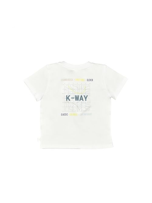T-shirt, unisex, logata. K-WAY | K5136ZW001