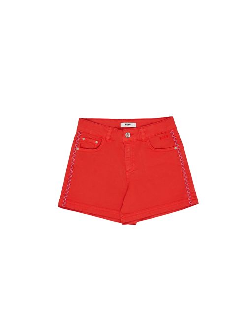 Shorts, bambina, logati. MSGM | S5MSJGSH136MS004