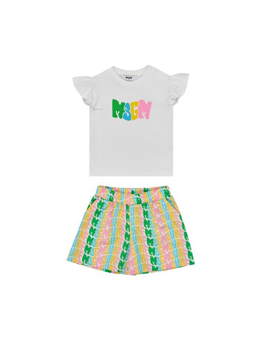 Completo, bambina, logato. MSGM | S5MSNGTR138140