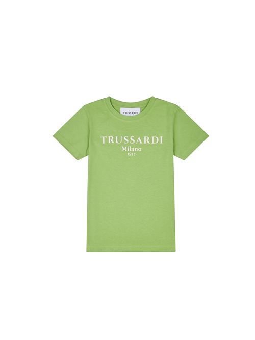 T-shirt, bambino, logata. TRUSSARDI | TBP25003TSGNDP