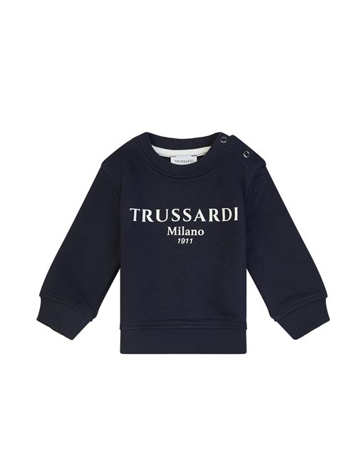 Felpa, bambino, logata. TRUSSARDI | TIP25012FEBLNA