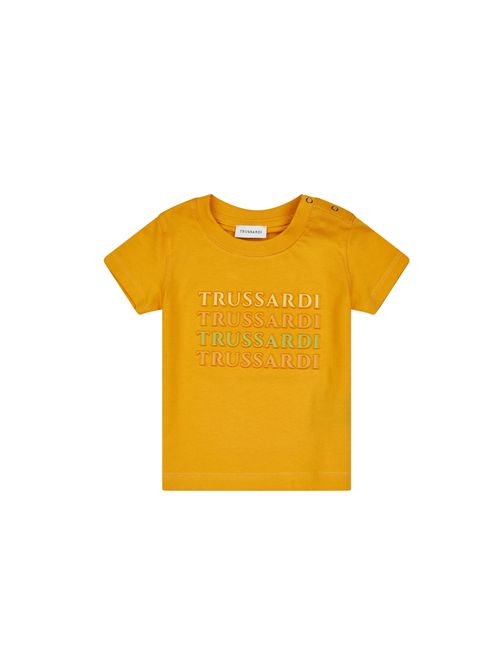 T-shirt, bambino, logata. TRUSSARDI | TIP25022TSMA