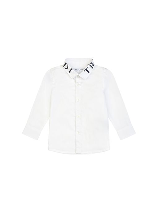 Camicia, bambino, logata. TRUSSARDI | TIP25091CAWH