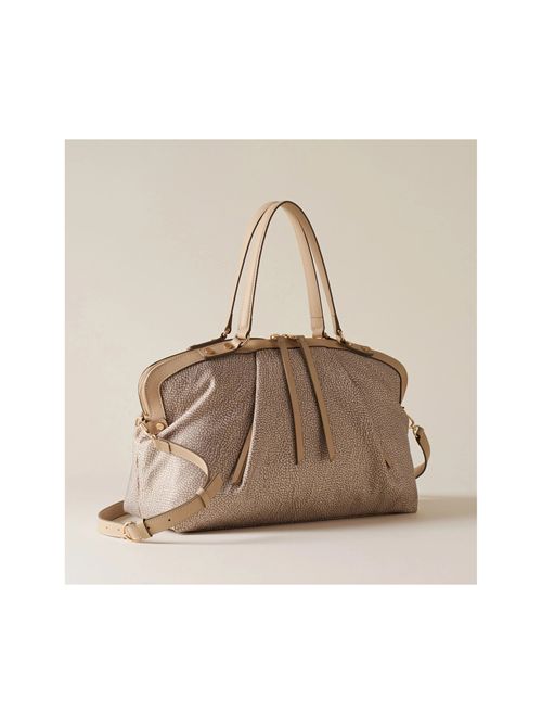 Borsa, donna, logata. BORBONESE | 91010218AH1C75